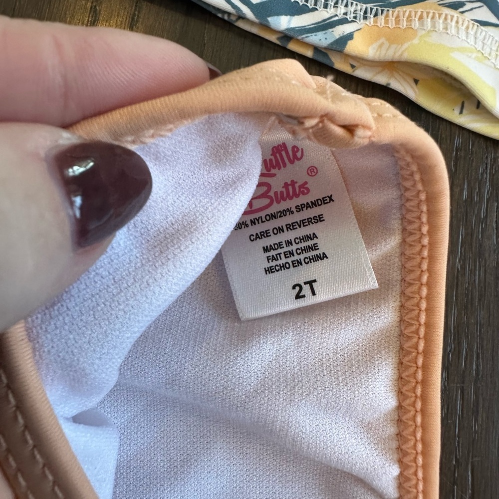 2T Ruffle Butts Swimsuit - Picture 6 of 7